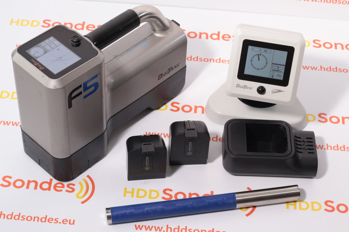 Used DigiTrak F5 Set - F5 Locator (Receiver) with FCD Remote Display ...